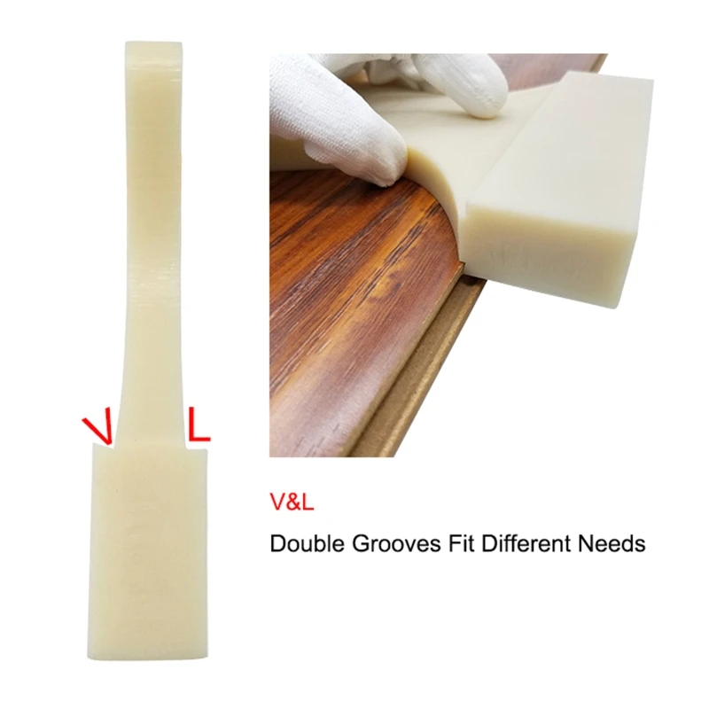 Compact Tapping Block for Laminate Plank & Wood-Flooring Installation Woodworking Tapping Block Wood Laminate Plank