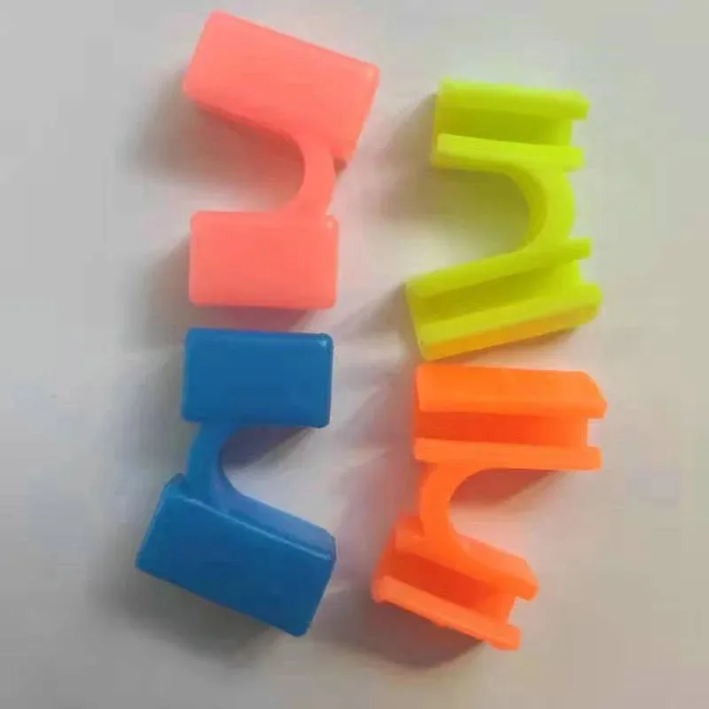 2PCS Reusable Chopstick Helpers Kid Training Holder Chinese Chopstick Plastic Clamps Helper For Kids Adults Beginner Learner