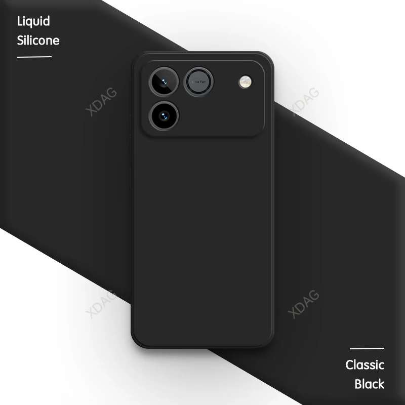 Enhanced Silicone Case - Soft, Flexible, Lightweight, Shockproof, High-Quality Back Shell in Plain Color
