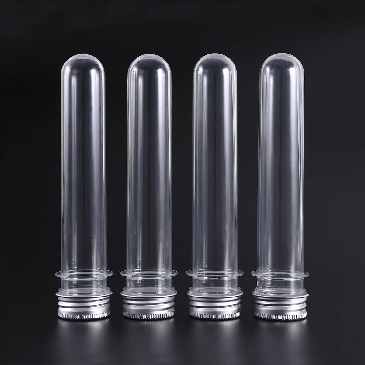 

Test Tube Set Clear Test Tubes with Caps Multi- function Containers Storage Tubes with Caps ( 40ml, 6 )