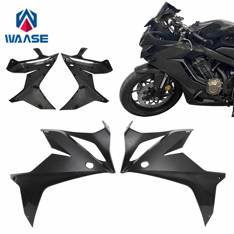 

WAASE Radiator Side Cover Panel Frame Spoilers Body Frame Cowl Fairing For Honda CBR650R CBR 650 R 2019 2020 2021 2022 2023