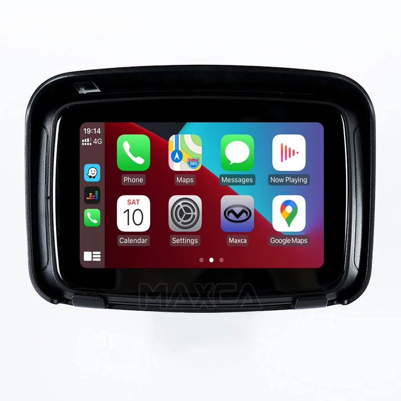 MAXCA C5 Pro バイク ナビ CarPlay スマートモニター 5in MAXCA C5 Pro Motorbike Carplay Wireless Android Auto Screen