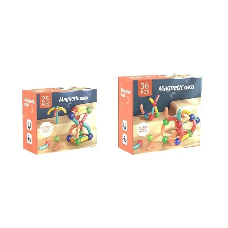 Assemble Magnetic Building Blocks 5