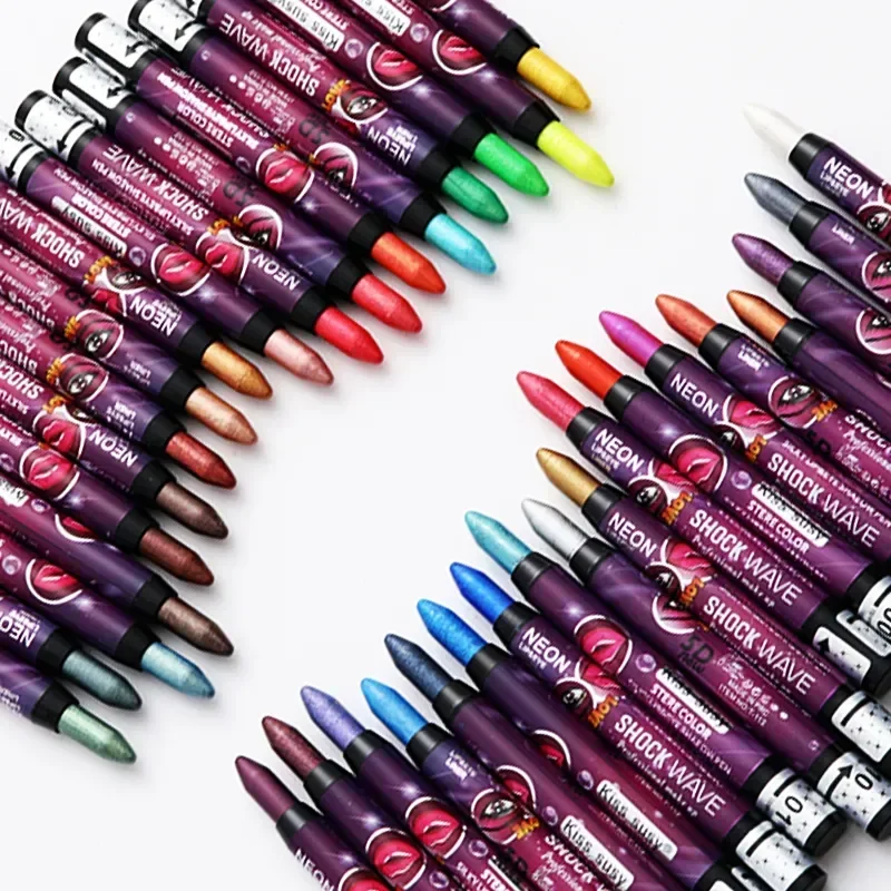 Eye Shadow Stick 2 In 1 Eyeshadow Lipstick Stick Pencil Waterproof Glitter Matte Eye Shadow Makeup Pigment Eyeshadow Pen eye shadow eyeshadow stick eye shadow stick