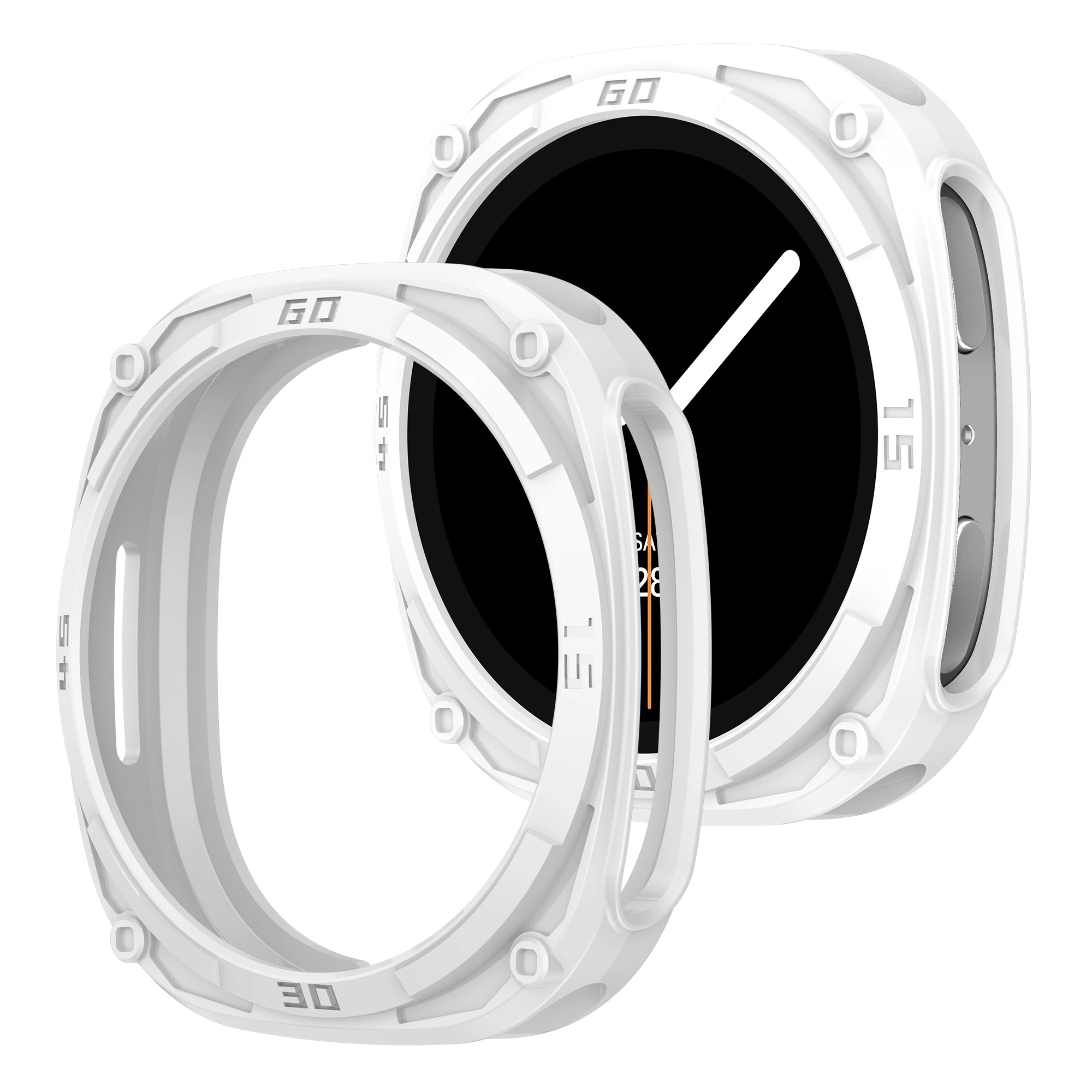 Robuste Lünette für Samsung Galaxy 8 44 mm 40 mm Schutz Hard PC Bumper Frame Scale Schutzhülle Galaxy Watch8 Zubehör – Detail 8