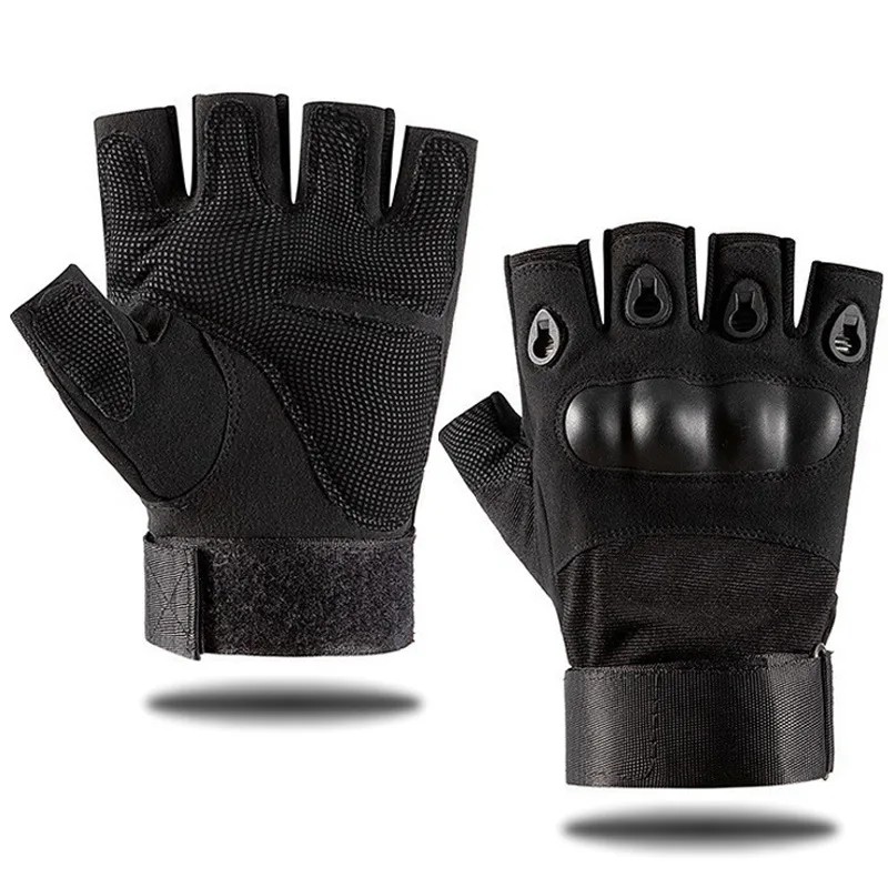 Half Finger Men's Gloves Outdoor Military Tactical Gloves Sports Shooting Hunting Airsoft Motorcycle Cycling Gloves 5