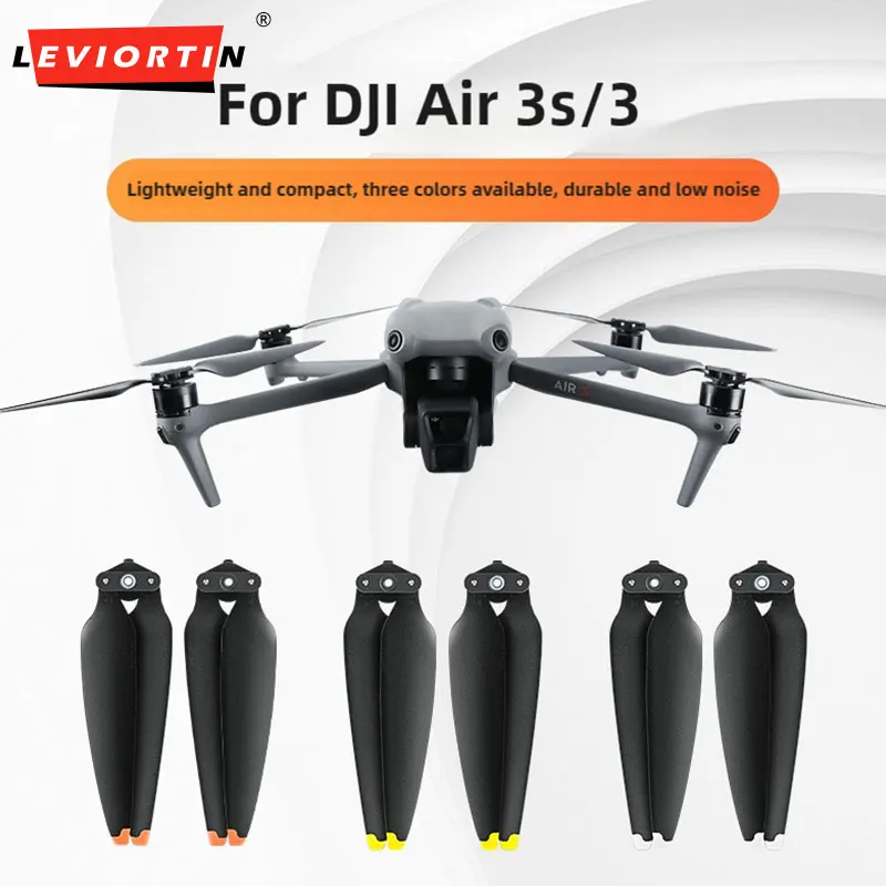 Lightweight Propellers For DJI Air 3s / Air 3 8747F Low Noise Prop Blade Replacement Wing Fans Drone Accessories