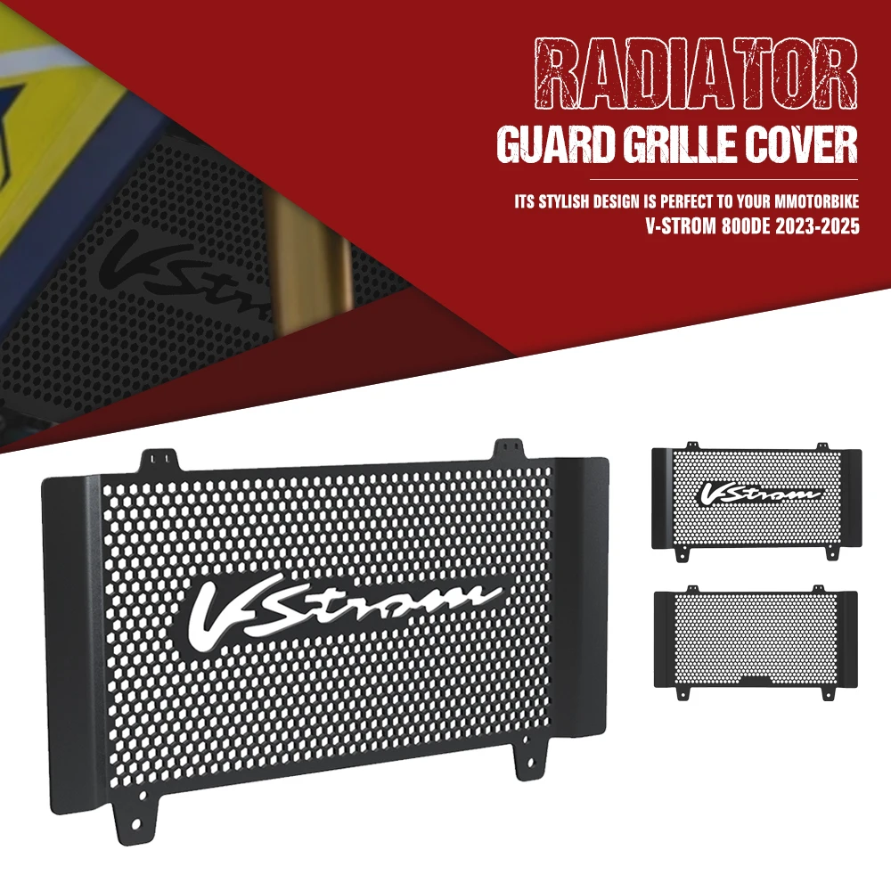 

For Suzuki V-Strom 800DE 2023 2024 2025 Motorcycle Aluminium Radiator Guard Grille Cover Protector VStrom 800DE Accessories