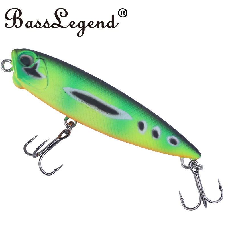 BassLegend Angeln Topwater Oberfläche Realis Die Bleistift Popper Köder Bass Pike Lure Spaziergang Die Hund WTD 65mm 6g 100mm 14g
