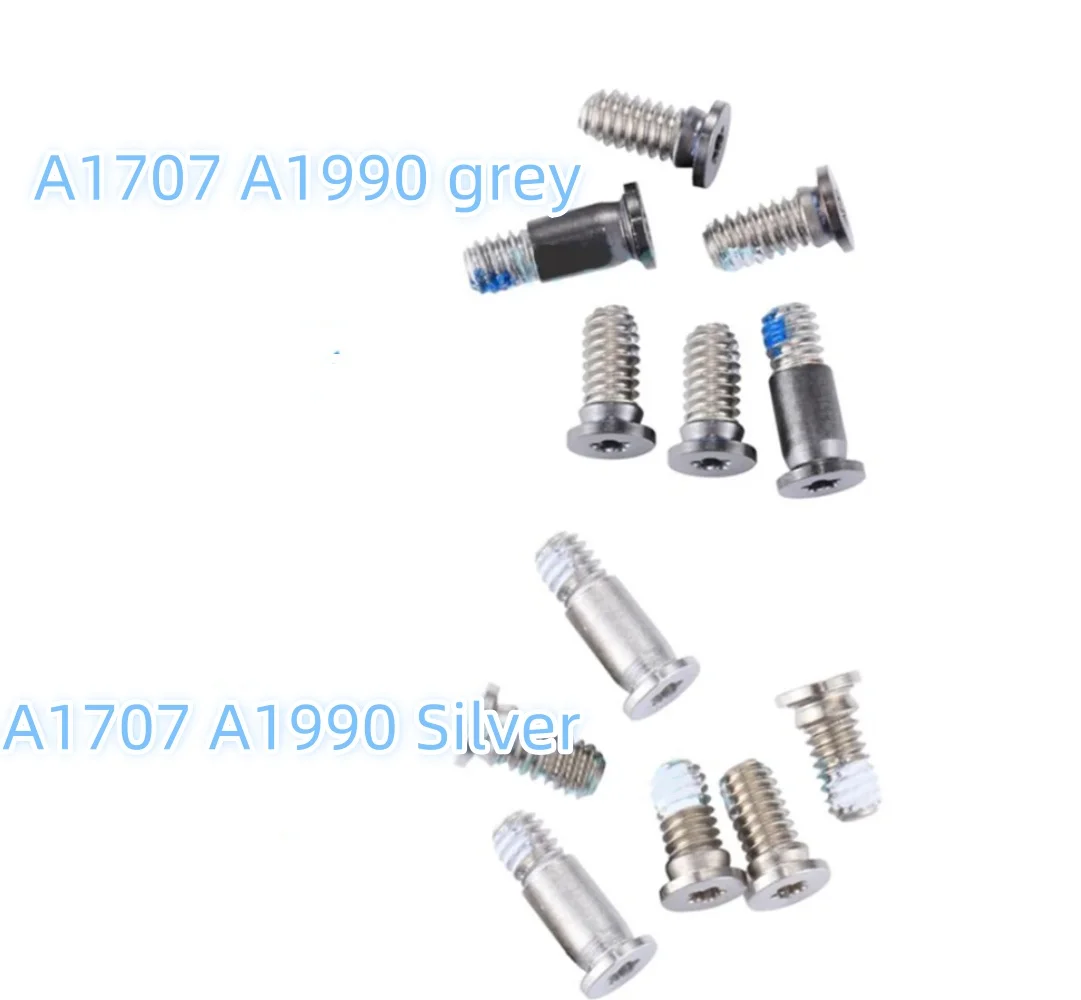 A1706 A1989 A2251 A1707 A1990 A1708 A2159 A2289 A2338 Bottom Shell Back Cover Nameplate Screw kit 6pcs for Macbook Pro