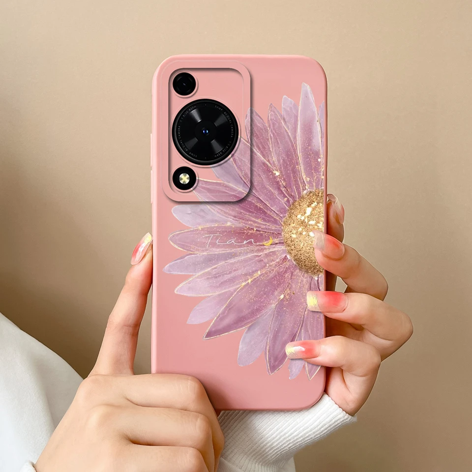 Love Heart Flower Durable Shockproof Antifouling Soft Bumper Case