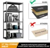 Garage Storage Shelves Adjustable 5-Tier Metal Heavy Duty Shelving Utility Storage Rack for Garage Organization Warehouse 6