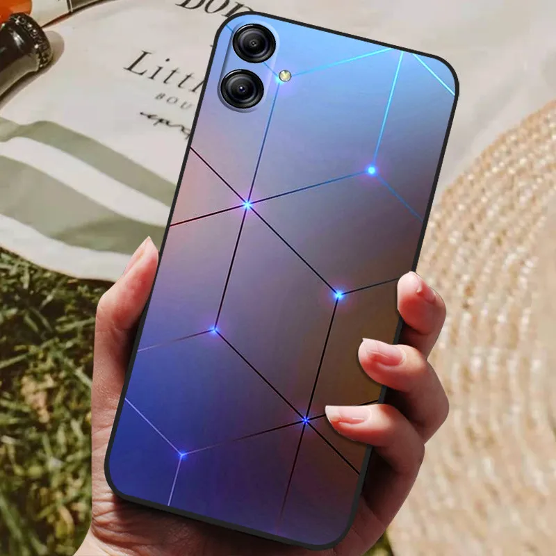 Black Silicone Soft TPU Phone Back Cover Case