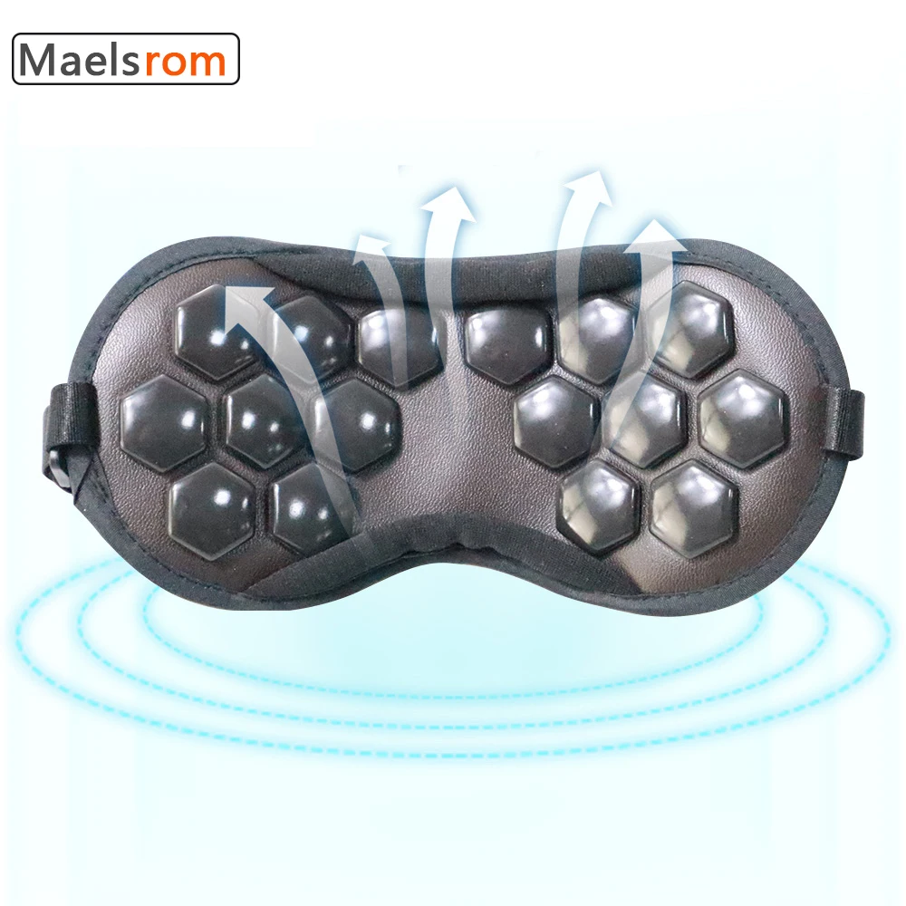 Jade Stone Ceramics Tourmaline Deep Sleeping Relax Pain Releif Magnetic Eye Protection Mask for Facial Massager Eye Health Care relax heated tourmaline germanium stone massage mat korea jade mattress heating massager health tourmaline mattress