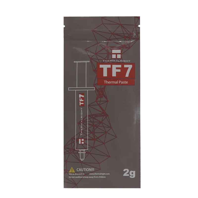 10pcs Thermalright TF7 12.8 W/Mk 열 복합 페이스트 CPU GPU 그래픽 카드 냉각 용 고성능 방열판 페이스트