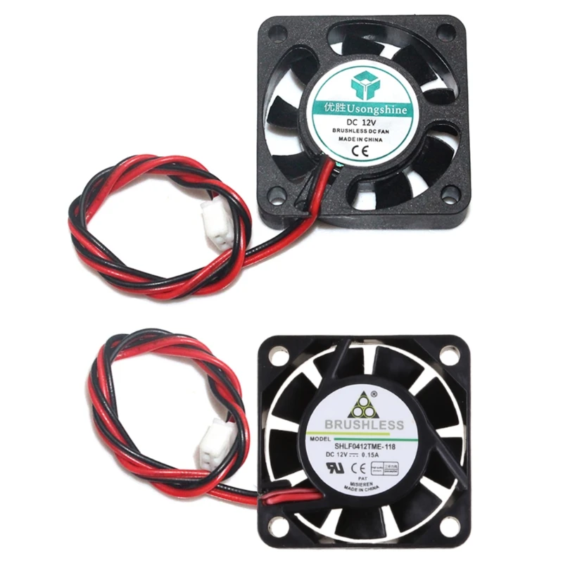DC 5V/12V/24V Computer CPU Cooler Mini 4010 Cooling Fan 40x40x10mm Small Exhaust Fan for Ender 3 CR-10 3D Printer cooling fan 3d printer fan