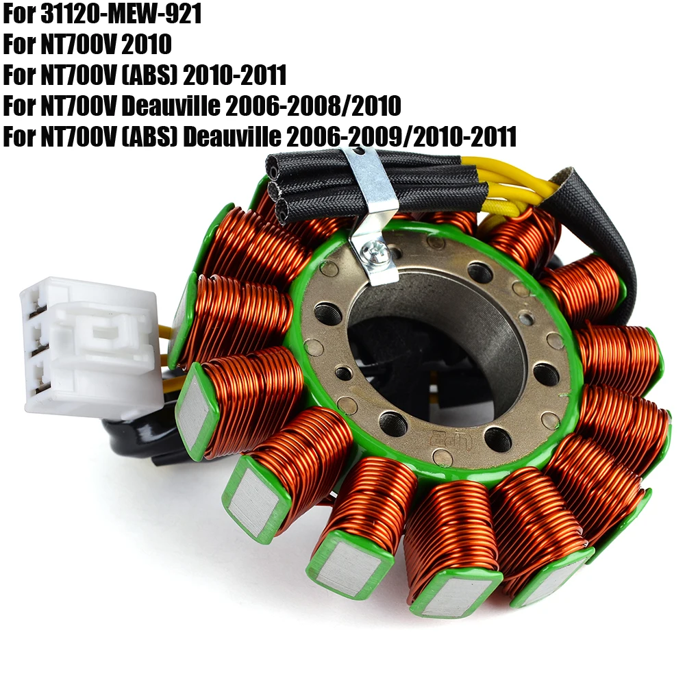 StatorCoilforHondaNT700VABS31120MEW921MotorcycleStatorCoil