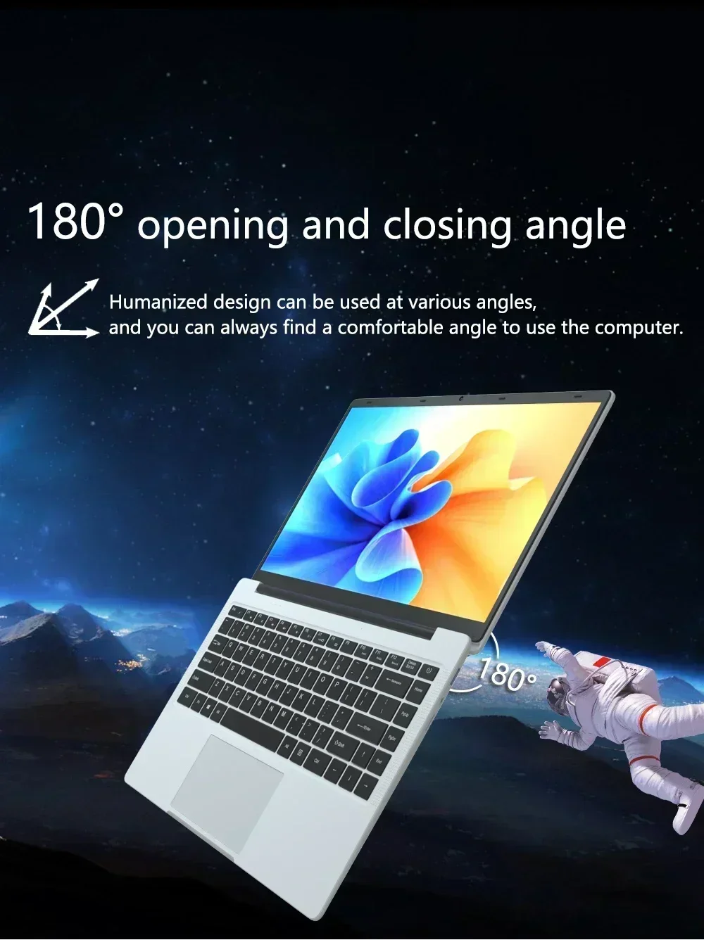 HUAV 14.1 FHD 스크린 노트북, 인텔 셀러론 J4105, 8GB RAM, 1024GB SSD, 윈도우 11 학생 노트북, 와이파이 블루투스, 2023 신제품