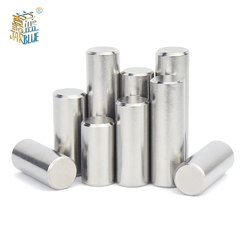 Cylindrical Locating Dowel Pin cylindrical locating dowel pin 10pcs/LOT M1.5 M2 M2.5 M3 M4 M5GB119 304 A2-70 Stainless Steel Cylindrical Pin Locating Dowel