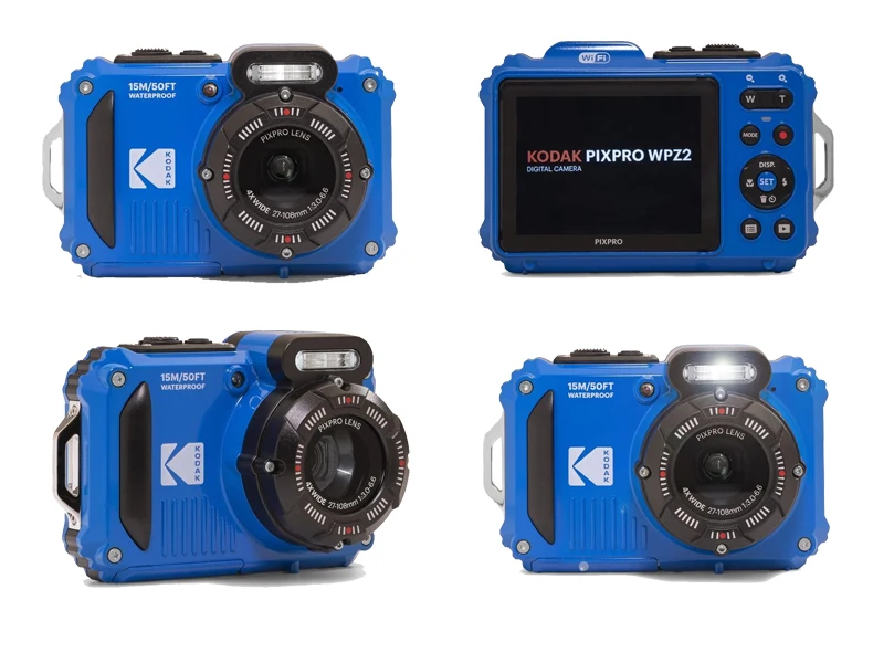 Wpz2 KODAK-PIXPROデジタルカメラ,頑丈,防水,耐衝撃性,防塵,wifi