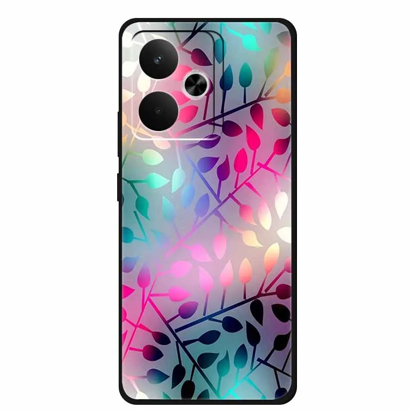 Sleek Black Silicone Soft Back Phone Case Cover