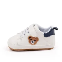 New Baby Shoes Boys Girls Classic Fashion Sports Casual Sneakers Newborn First Walker Toddler Soft Sole Non-Slip Walking Shoes 4
