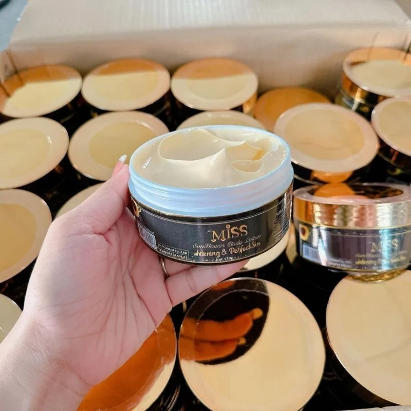 400ml KEM BODY MISS THAI LAN Whitening Bdoy Lotion Skin Lightening Cream for Dark Skin Whitening Cream 6