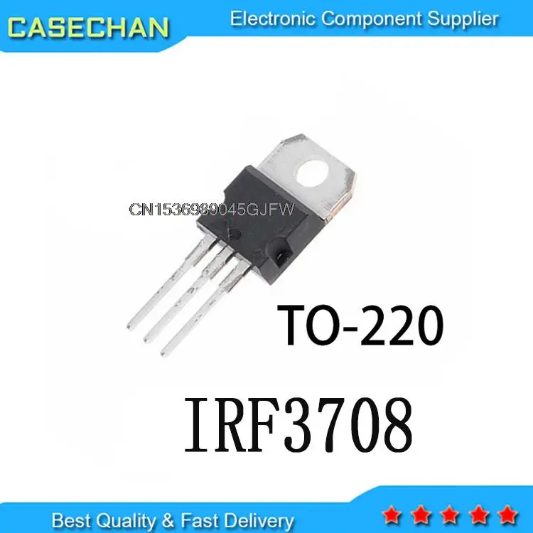 

10CPS Новый и оригинальный IRF3708PBF TO-220 IRF3708