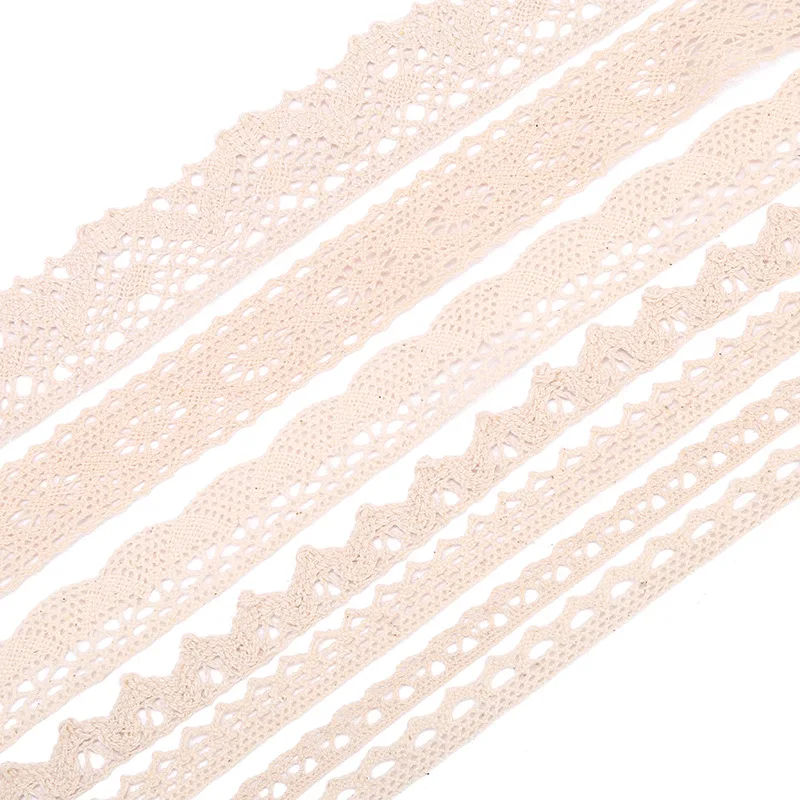 3 Yards De Ruban Dentelle Fleurie Vintage Avec Perles Roses - 9 Feet