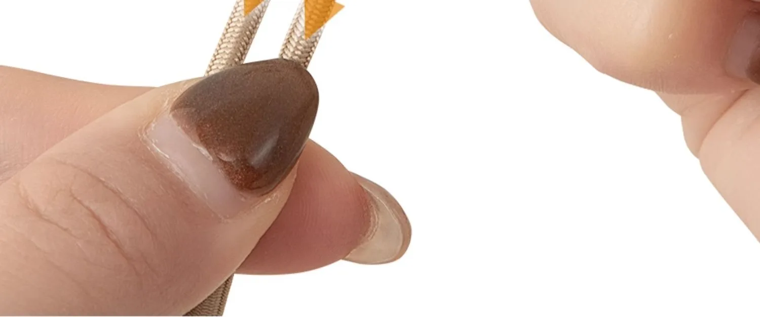 Elastische Schnürsenkel ohne Krawatte, Sport-Schnürsenkel, bunte Metallverschluss-Sneaker, Kapselschloss, Stretch-Gummi-Schnürsenkel für einfaches Tragen – Detail 5