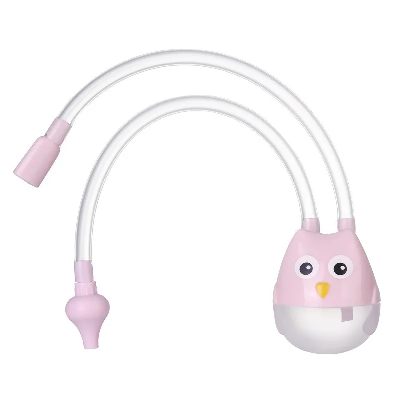Newborn Baby Nasal Aspirator Mouth Suction Type Nasal Absorption Cleaner for Infant Anti-reflux Silicone Booger Suction Pipe New