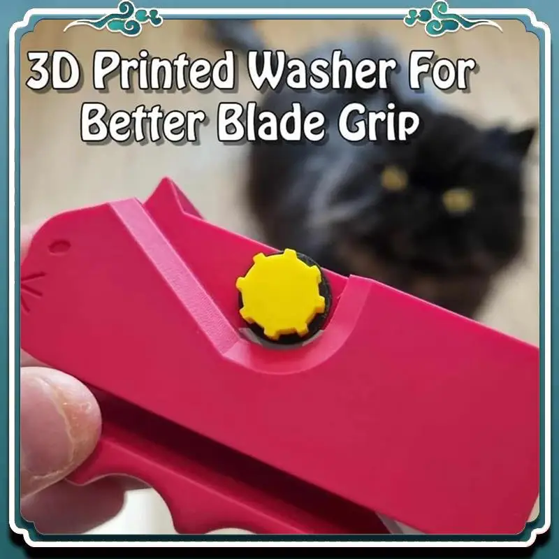 Premium Cardboard Cutter For Cat Scratchers,3D Printed Handheld Cardboard Cutter Recycle Tool,DIY Cat Scratchers Strip