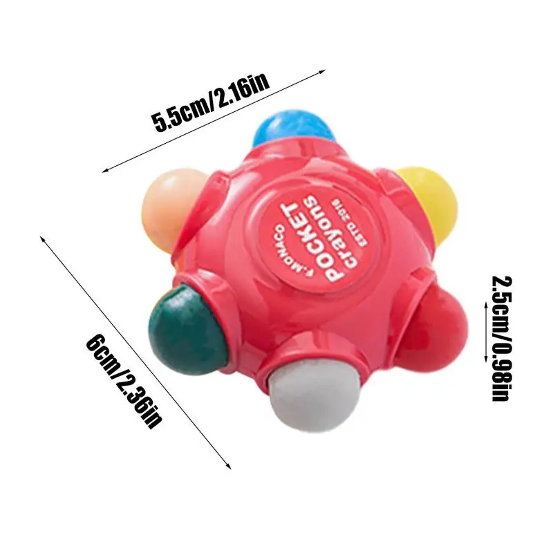 Washable Crayons Coloring Crayons For Kids With Eraser Erasable Doodle Drawing And Coloring Crayons For Boys Girls Aged 2 4 6 8
