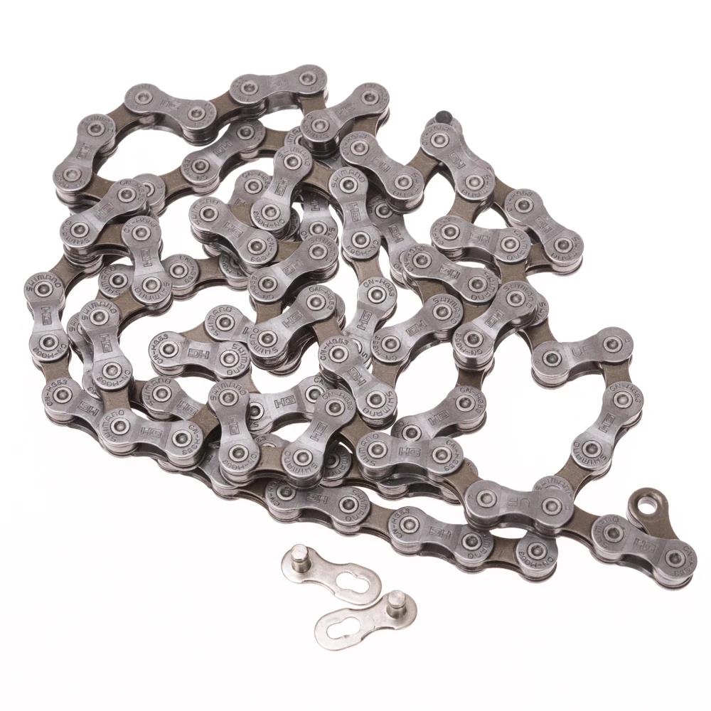 

CN-HG53 9 S велосипедная цепь SHIMANO 9 скоростей QUICK-LINK