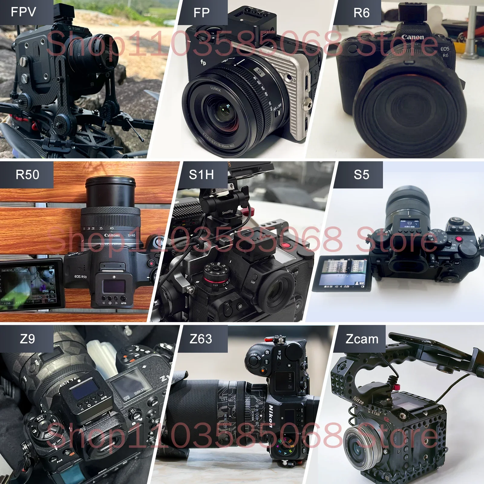 NIYIEN giroszkópos stabilizátor akciókamerához, FPV drónhoz