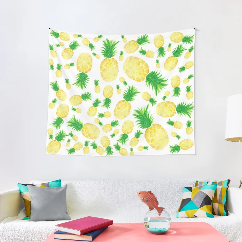 

Oops... I Spilled My Pineapples Tapestry Tapestry Wall Hanging Home And Comfort Decor