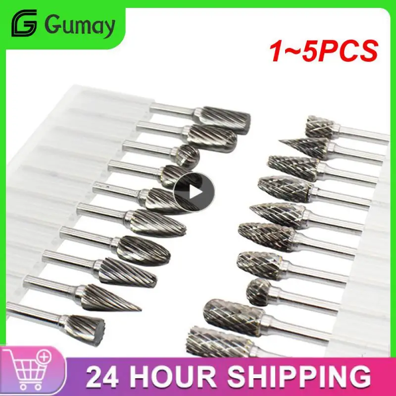 

1 ~ 5 шт. 3*6 мм металлический рисунок вольфрамовый Карбид Фрезерный резак вращающийся инструмент заусенцы ЧПУ гравировальные абразивные инструменты для металлообработки фрезерования