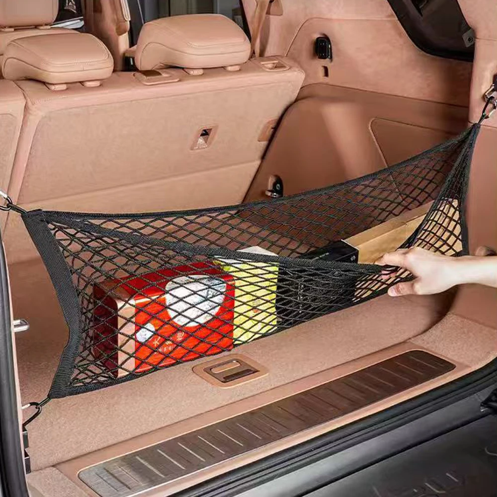 26-27 Dongfeng MHERO M-Hero M817 트렁크 메쉬 가방 수하물 보관 고정 보관 걸이형 네트 수정 액세서리에 적합
