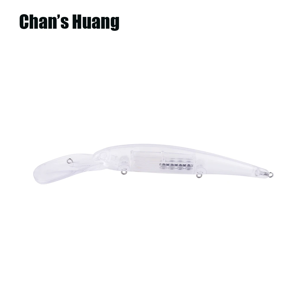 

Chan's Huang 10pcs DIY 160mm 18g Unpainted Minnow Wobblers Hard Plastic Baits Lures Fishing Lure Artificial Blanks Bass Tackle