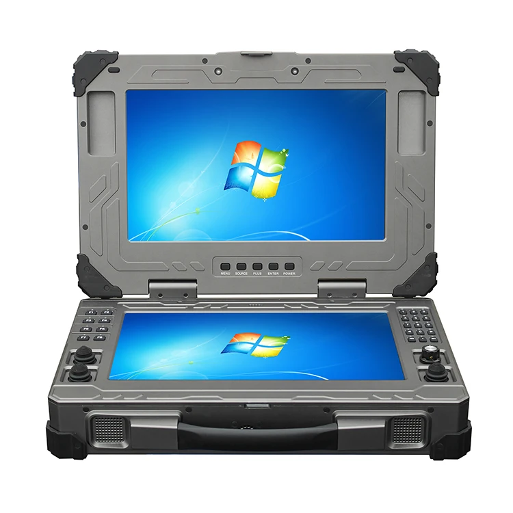 S807885e4e4b841c2a2670ebb4f8de5dfc Portable Base Ground Control Station RC GCS for DJI Drone Uav Dual Touch Screen