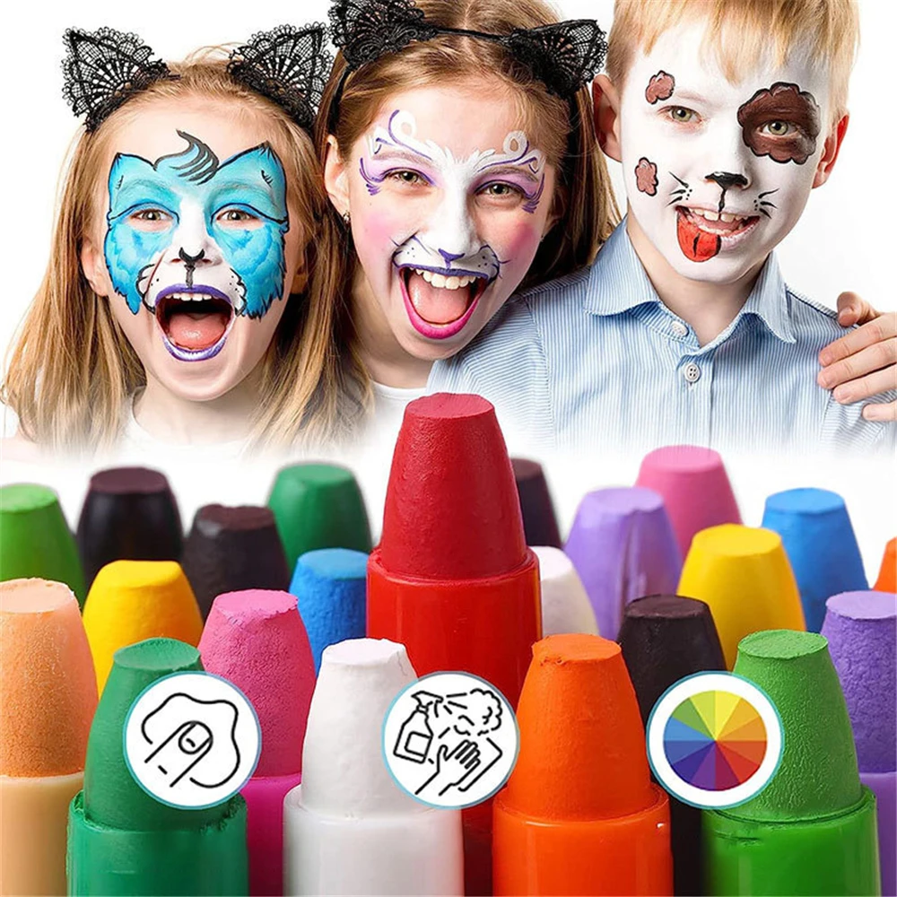 Glow In The Dark Face Paint Ideas