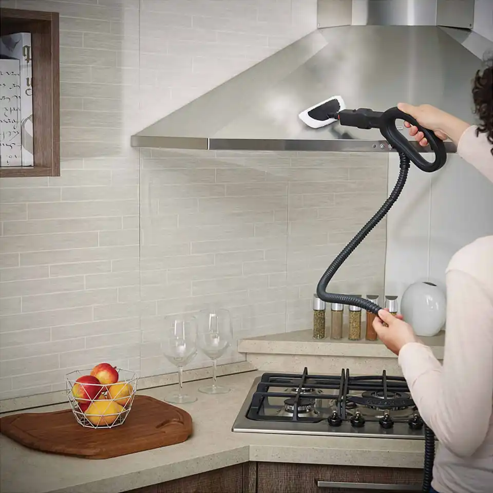 6 Panni Lavabili Per Vaporetto Smart 100 - Panni In Microfibra Per Pulizia A Vapore, Morbidi E Striati Per Sporco Difficile
