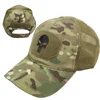 Camouflage Baseball Cap Mesh Breathable Special Forces Tactical Camo Hat Skull Duck Visor Hat 2
