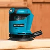 PATUOPRO Cordless Random Orbital Sander 125MM Handheld Electric Grinder Polishing Machine Home Power Tool For Makita 18V Battery 4