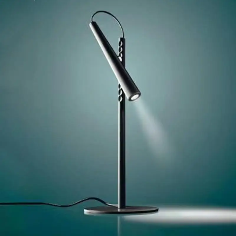 

Скандинавская прикроватная лампа для гостиной, креативная прикроватная лампа для спальни, кабинета, индивидуализированная магнитная лампа с поглощением, дизайнерская офисная настольная лампа