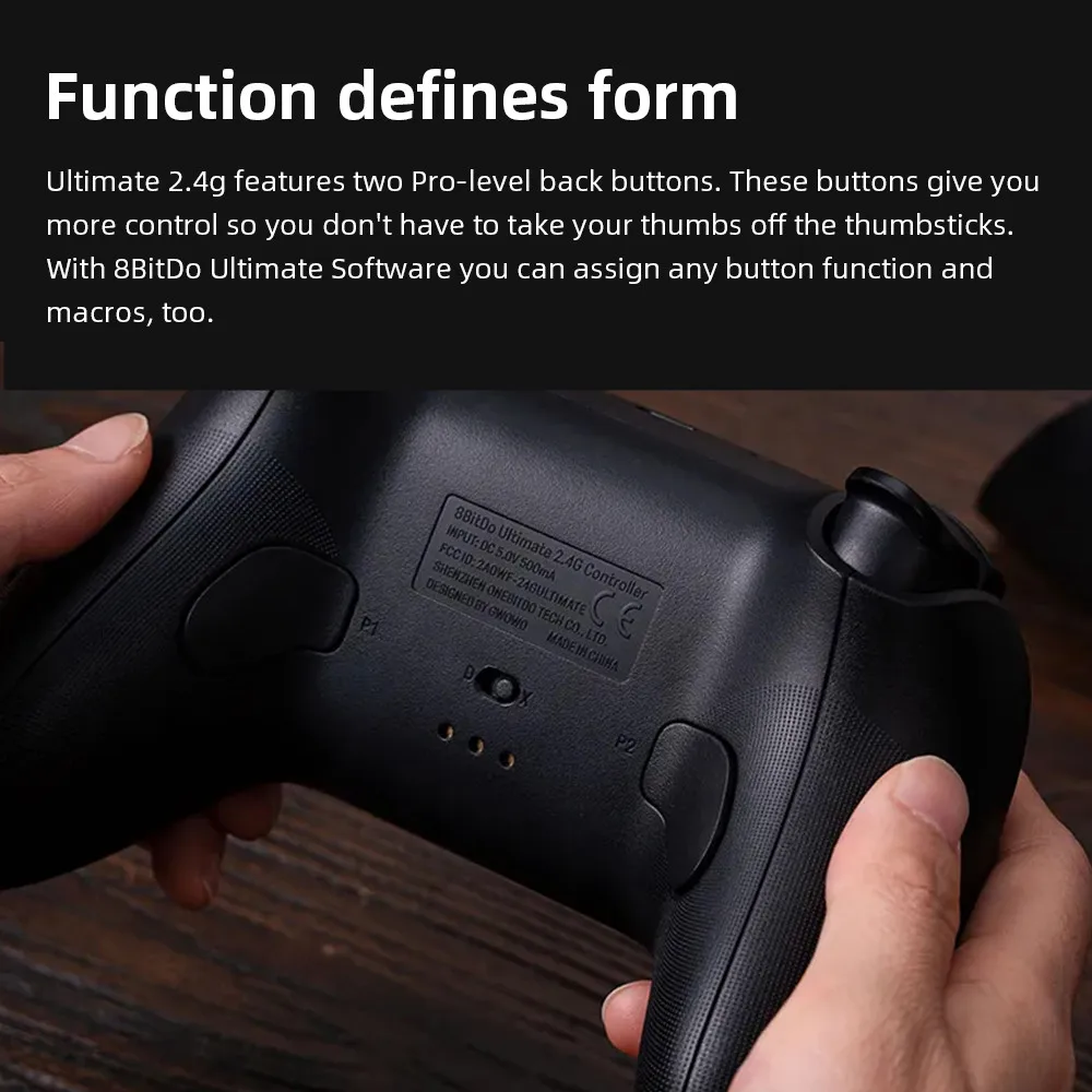8BitDo Ƽ  2.4G  Ʈѷ,  ũ, PC,  10, 11, ȵ̵  ũ 
