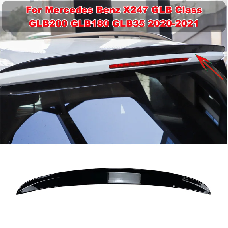 

Rear Roof Spoiler Wing Winglet Deflector Body Kit For Mercedes Benz X247 GLB Class GLB200 GLB180 GLB35 2020-2021 Car Accessories