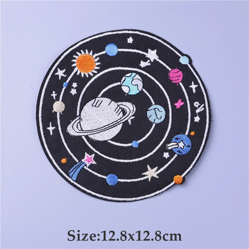 Outdoor Adventure Mountain Clothing Patches Camping Travel Thermoadhesive Iron-on Clothing Embroidery Patches On Clothes 