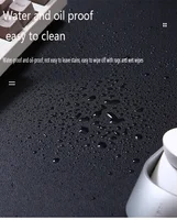 white mousepad Portable Mouse pad large Gaming Waterproof Non-slip PU Suede Desk Mat Computer Keyboard desk pad Mats 5
