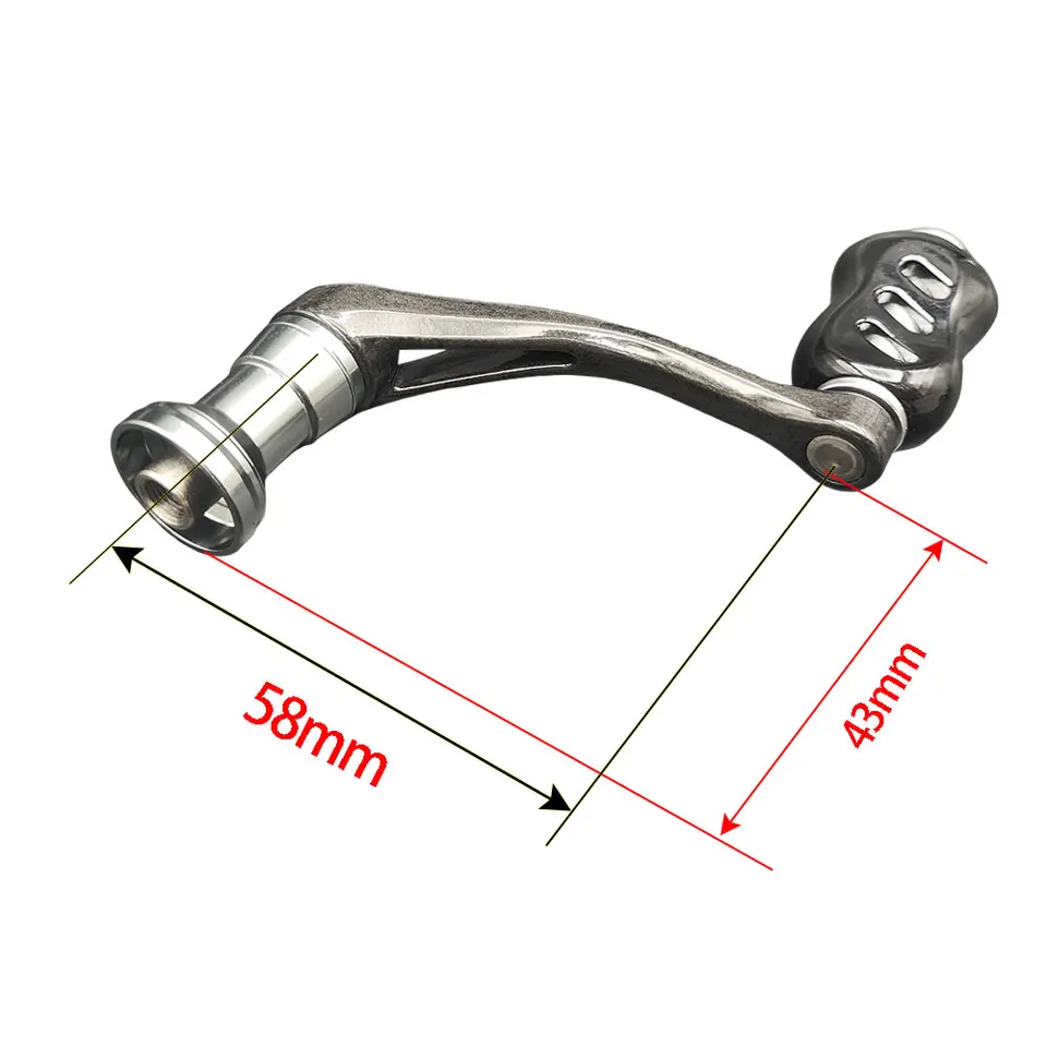 abu garcia fishing reel spare parts T8 Carbon Handle for Daiwa, & Lews Reels Power handle designed to add cranking power to Abu Garcia large format low profile reels Anti Reverse Abu Garcia Rod
